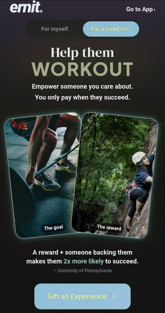 Ernit Landing Page